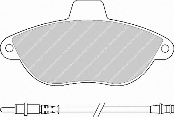 FERODO SL Első fékbetét FSL1002