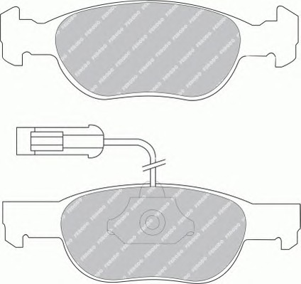 FERODO SL Első fékbetét FSL1040