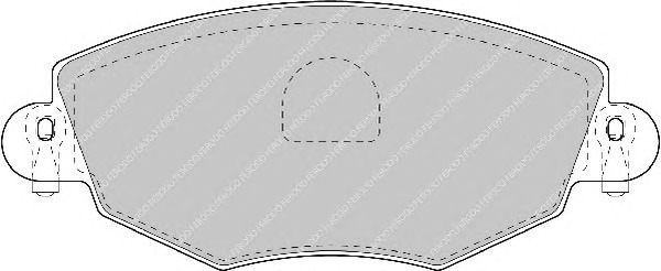 FERODO SL Első fékbetét FSL1425