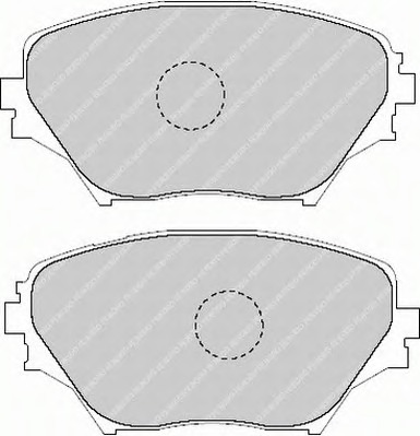 FERODO SL Első fékbetét FSL1514
