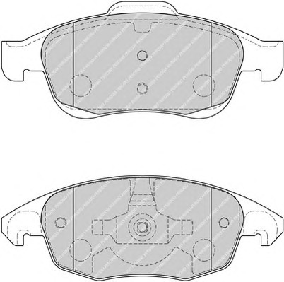FERODO SL Első fékbetét FSL1971