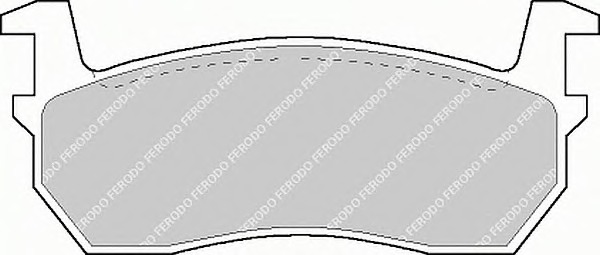 FERODO SL Első fékbetét FSL316