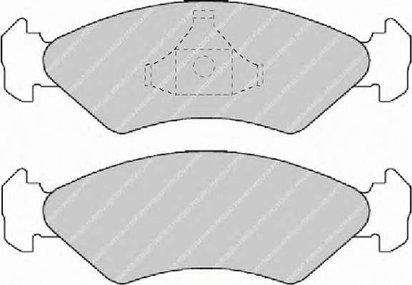 FERODO SL Első fékbetét FSL589