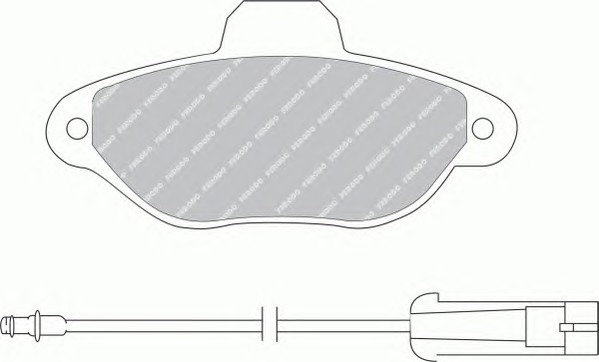 FERODO SL Első fékbetét FSL925