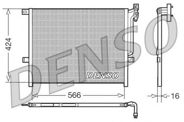 DENSO Klímahűtő DCN05004_DENSO