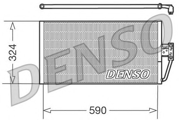 DENSO Klímahűtő DCN05006_DENSO