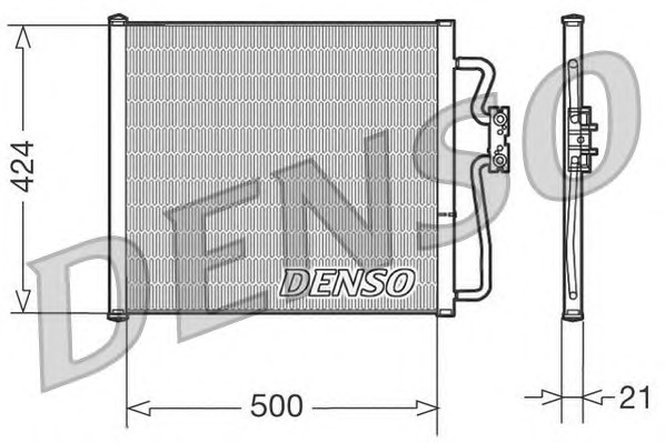 DENSO Klímahűtő DCN05007_DENSO