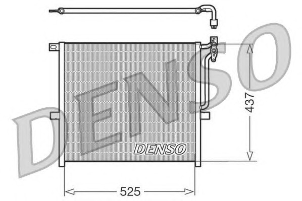 DENSO Klímahűtő DCN05008_DENSO