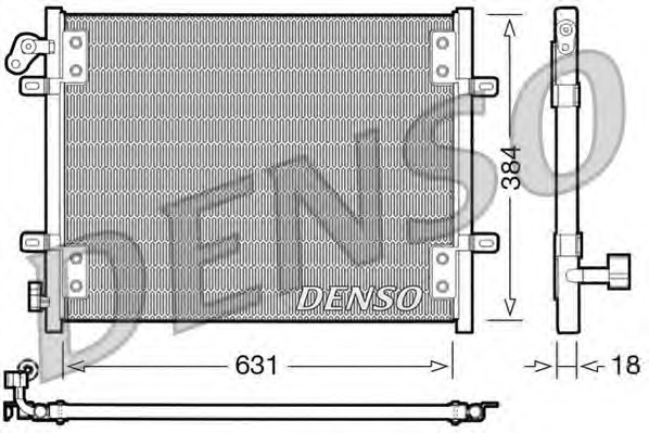 DENSO Klímahűtő DCN23002_DENSO