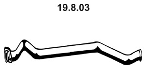 EBER Kipufogócső 19.8.03