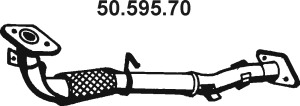 EBER Kipufogócső 50.595.70