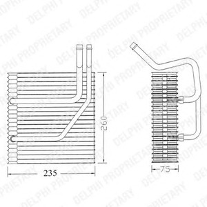 DELPHI Párologtató TSP0525161_DEL