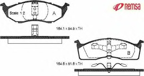 METZGER Első fékbetét 1170739_METZ