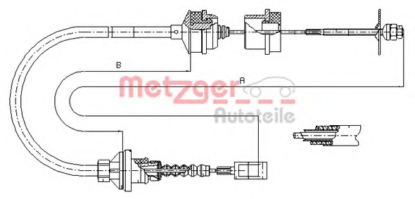 METZGER Kuplungbowden 1172.2_METZ