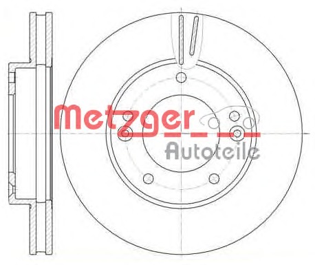 METZGER Első féktárcsa 6992.10_METZ