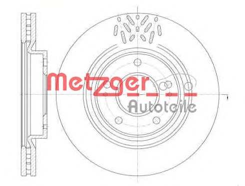 METZGER Első féktárcsa 6996.10_METZ