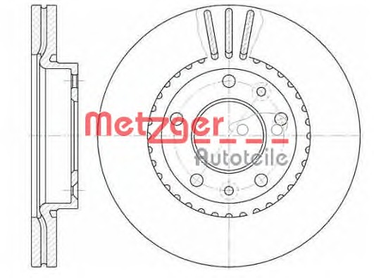 METZGER Első féktárcsa 6888.10_METZ