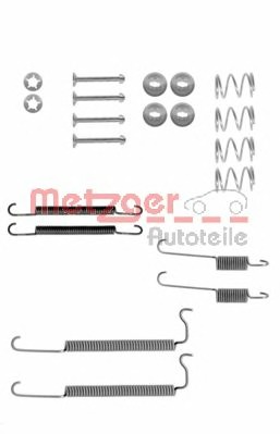 METZGER Tartozékkészlet, fékpofa 105-0628_METZ