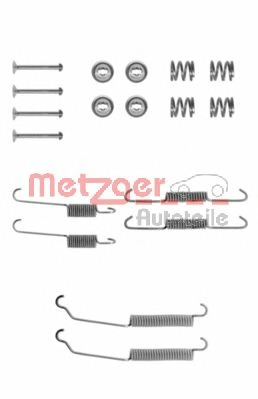 METZGER Tartozékkészlet, fékpofa 105-0701_METZ