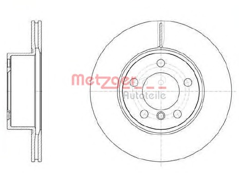 METZGER Első féktárcsa 61449.10_METZ