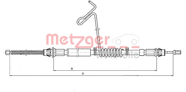 METZGER Kézifék bowden 11.5572_METZ