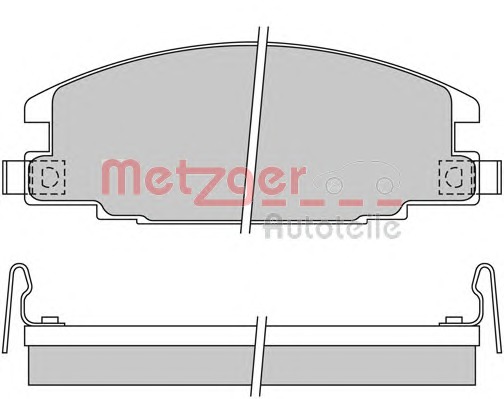 METZGER Első fékbetét 1170571_METZ