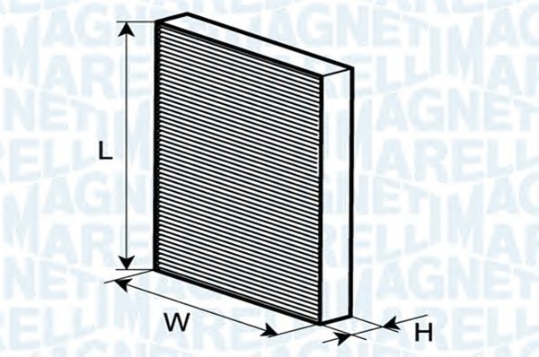 MAGNETI MARELLI Pollenszűrő BCF214_MM