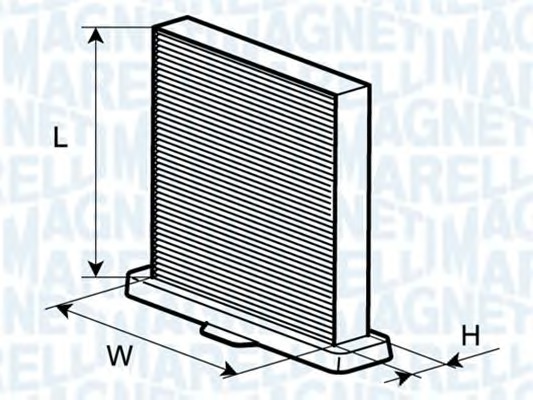 MAGNETI MARELLI Pollenszűrő BCF213_MM