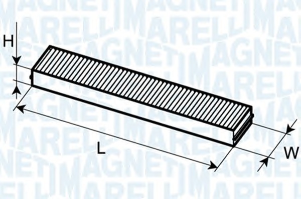 MAGNETI MARELLI Pollenszűrő BCF113_MM