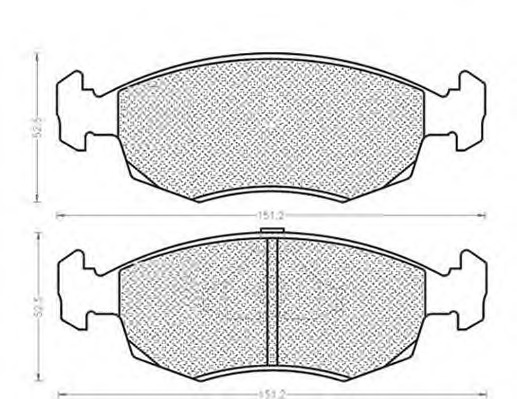 MAGNETI MARELLI Fékbetét, mind BPQ0026_MM