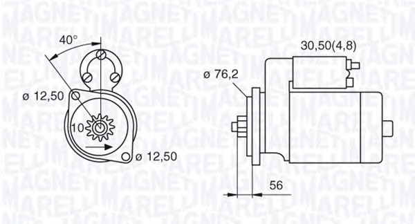 MAGNETI MARELLI Önindító MSN2094_MM