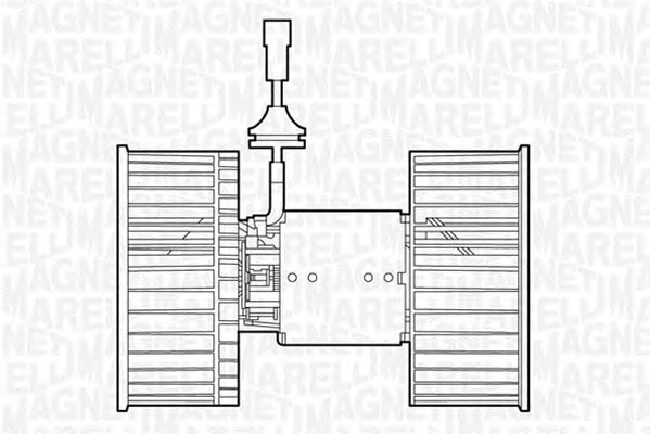 MAGNETI MARELLI Ventilátor, utastér MTE535AX_MM