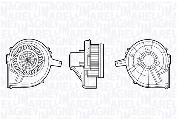 MAGNETI MARELLI Ventilátor, utastér MTE665AX_MM