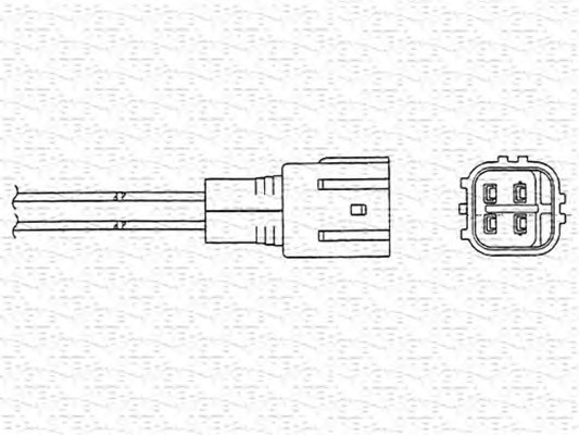 MAGNETI MARELLI Lambdaszonda OZA448-E47_MM