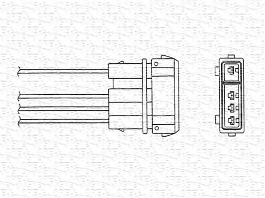 MAGNETI MARELLI Lambdaszonda OZA447-E13_MM