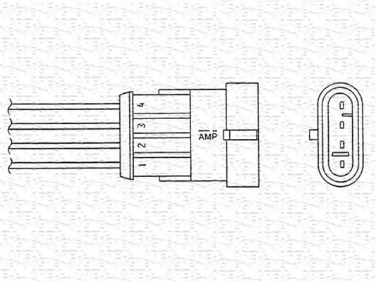 MAGNETI MARELLI Lambdaszonda OZA527-E7_MM