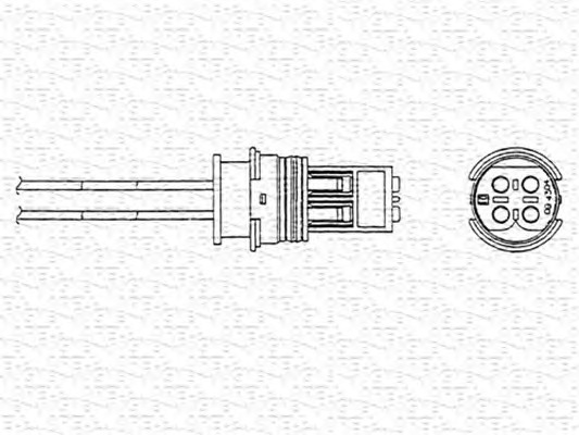 MAGNETI MARELLI Lambdaszonda OZA448-E45_MM