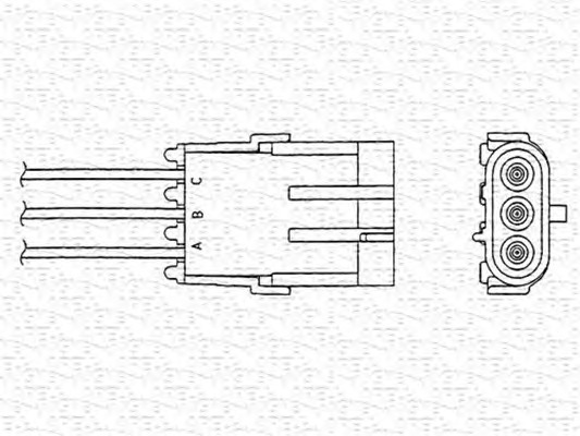 MAGNETI MARELLI Lambdaszonda OZA55-R3_MM