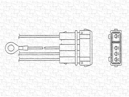 MAGNETI MARELLI Lambdaszonda OZA445-E4_MM