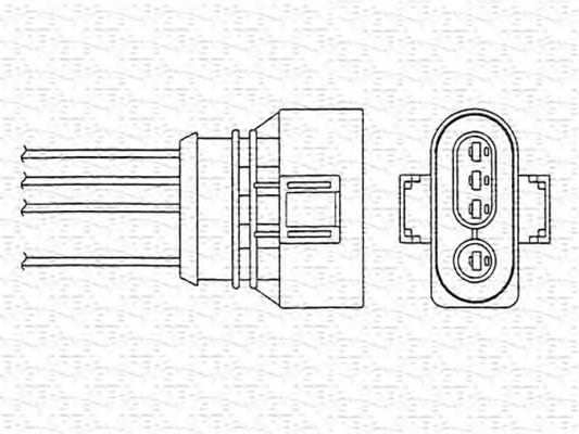 MAGNETI MARELLI Lambdaszonda OZA447-E14_MM