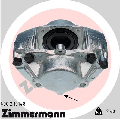 ZIMMERMANN Féknyereg 400.2.10148_ZIM