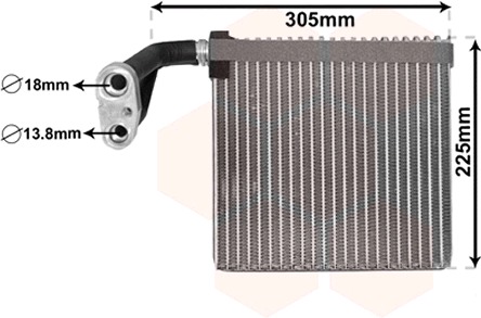 VAN WEZEL Klímaszárító patron 1800V467_VW