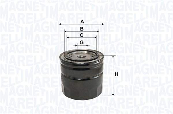 MAGNETI MARELLI Olajszűrő 71760546_MM