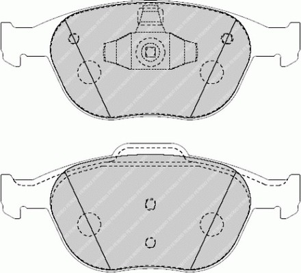 FERODO PREMIER Első fékbetét FVR1568W