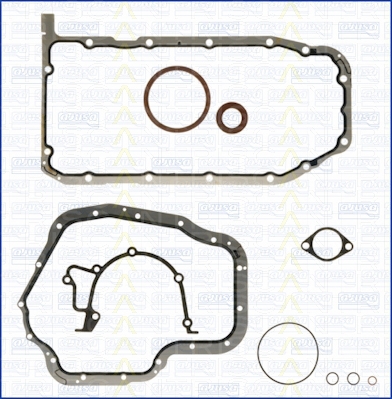 TRISCAN Alsó tömítéskészlet 595-5095_TRIS