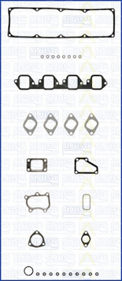 TRISCAN Felső tömítéskészlet 597-4587_TRIS