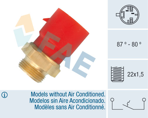 FAE Ventilátor kapcsoló 36185_FAE