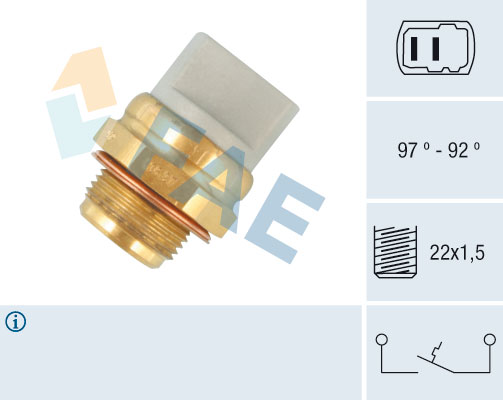 FAE Ventilátor kapcsoló 37265_FAE