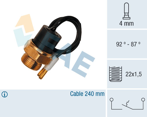 FAE Ventilátor kapcsoló 37460_FAE