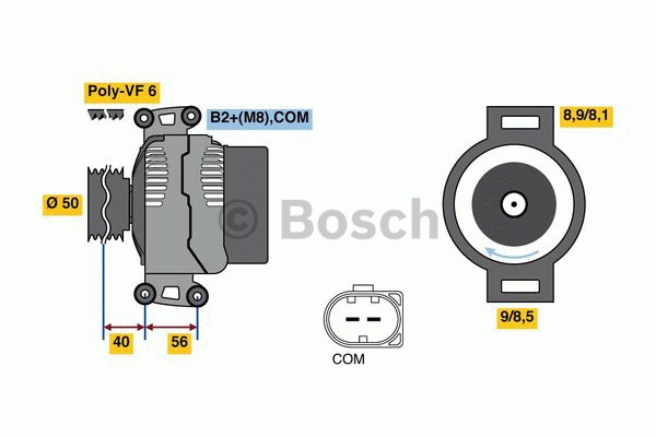 BOSCH Generátor 0121715014_BOSCH